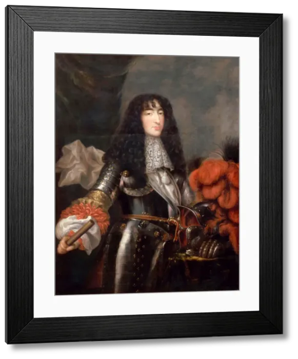 Framed Print : Philippe I, Duke of Orleans (1640-1701). Artist: Mathieu, Antoine (ca. 1631-1673) Framed Print : Philippe I, Duke of Orleans (1640-1701). Artist: Mathieu, Antoine (ca. 1631-1673)