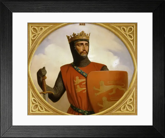 Framed Print : Robert Curthose. Artist: Decaisne, Henri (1799-1852) Framed Print : Robert Curthose. Artist: Decaisne, Henri (1799-1852)