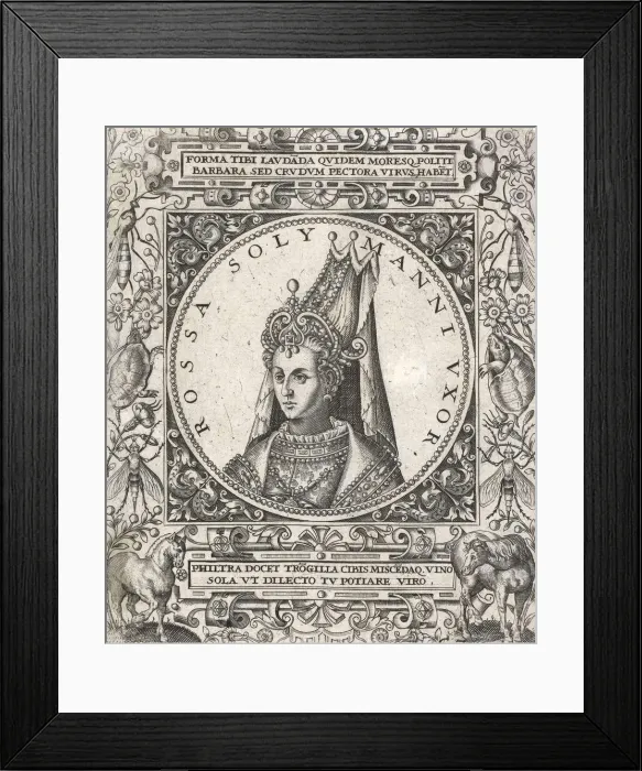 Framed Print : Roxelana. Artist: Anonymous Framed Print : Roxelana. Artist: Anonymous