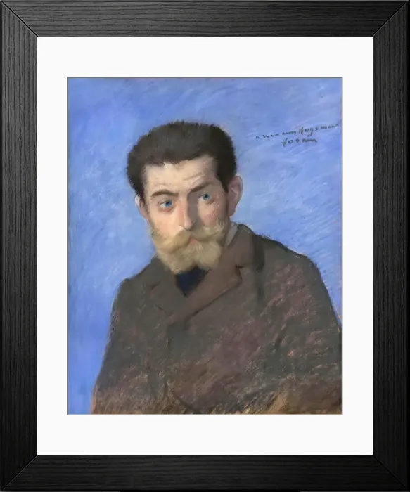 Framed Print : Portrait of Joris-Karl Huysmans (1848-1907). Artist: Forain, Jean-Louis (1852-1931) Framed Print : Portrait of Joris-Karl Huysmans (1848-1907). Artist: Forain, Jean-Louis (1852-1931)