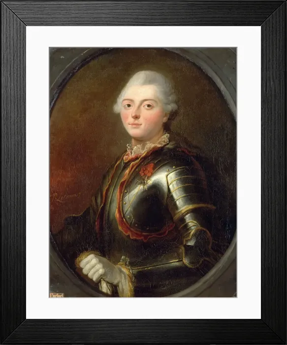 Framed Print : Charles Hector, comte d Estaing (1729-1794). Artist: Le Brun, Jean-Baptiste Pierre (1748-1813) Framed Print : Charles Hector, comte d Estaing (1729-1794). Artist: Le Brun, Jean-Baptiste Pierre (1748-1813)