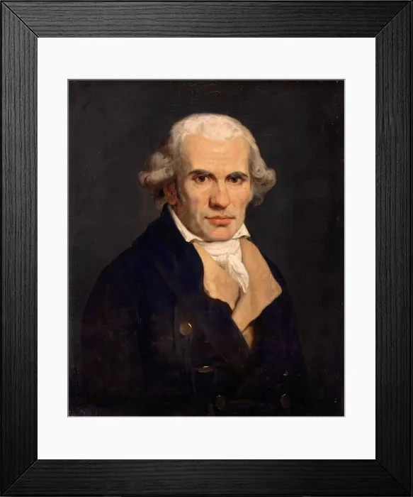 Framed Print : Gaspard Monge, Comte de Peluse (1746-1818). Artist: Mauzaisse, Jean-Baptiste (1784-1844) Framed Print : Gaspard Monge, Comte de Peluse (1746-1818). Artist: Mauzaisse, Jean-Baptiste (1784-1844)