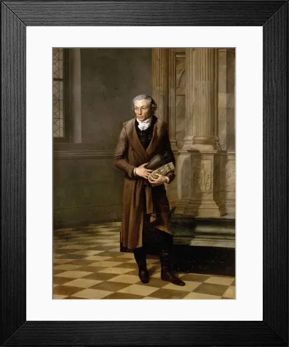 Framed Print : Portrait of the archaeologist Alexandre Lenoir (1761-1839). Artist: Delafontaine, Pierre-Maximilien (1774-1860) Framed Print : Portrait of the archaeologist Alexandre Lenoir (1761-1839). Artist: Delafontaine, Pierre-Maximilien (1774-1860)
