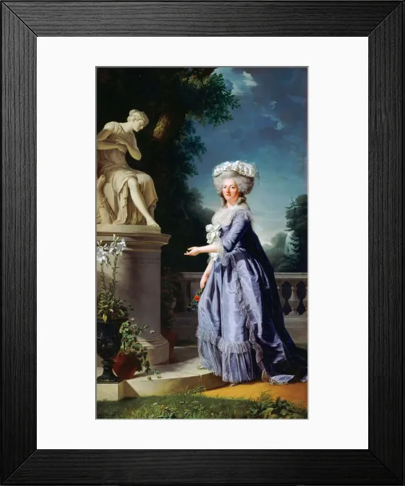 Framed Print : Marie Louise Therese Victoire of France (1733-1799). Artist: Labille-Guiard, Adelaide (1749-1803) Framed Print : Marie Louise Therese Victoire of France (1733-1799). Artist: Labille-Guiard, Adelaide (1749-1803)