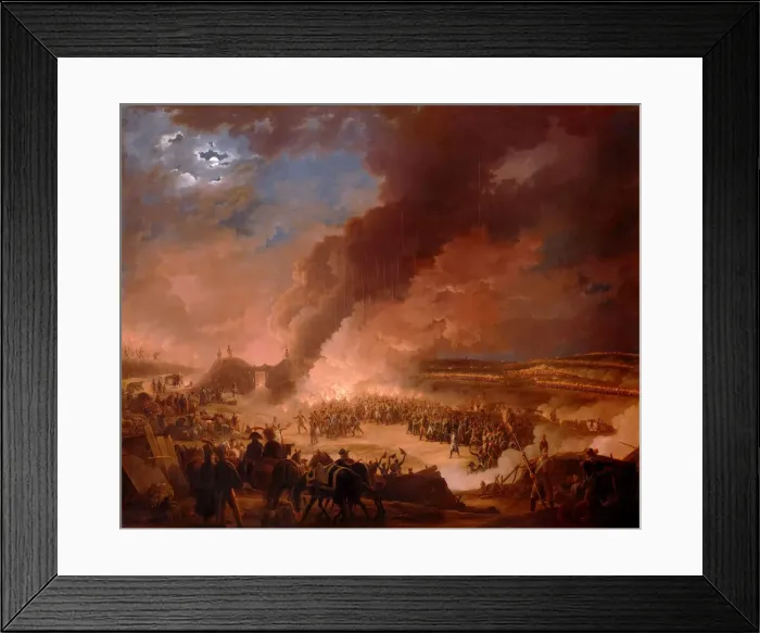 Framed Print : Napoleon I visiting the bivouacs of the army in the evening, the day before the Battle of Austerlitz Artist: Bacler d Albe, Louis Albert Guislain (1761-1824) Framed Print : Napoleon I visiting the bivouacs of the army in the evening, the day before the Battle of Austerlitz Artist: Bacler d Albe, Louis Albert Guislain (1761-1824)