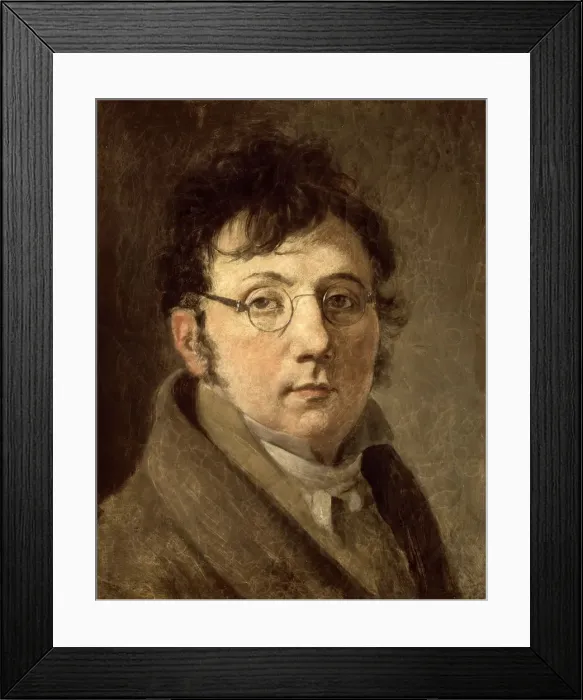 Framed Print : Self-Portrait. Artist: Boilly, Louis-Leopold (1761-1845) Framed Print : Self-Portrait. Artist: Boilly, Louis-Leopold (1761-1845)