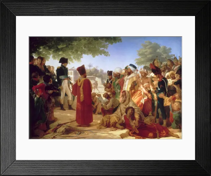 Framed Print : Napoleon Bonaparte Pardoning the Rebels at Cairo, 23rd October 1798. Artist: Guerin, Pierre Narcisse, Baron (1774-1833) Framed Print : Napoleon Bonaparte Pardoning the Rebels at Cairo, 23rd October 1798. Artist: Guerin, Pierre Narcisse, Baron (1774-1833)