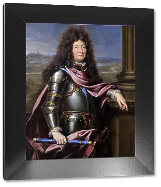 Louis XIV, King of France (1638-1715). Artist: Mignard, Pierre (1612-1695)
