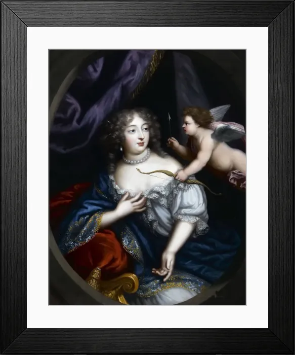 Framed Print : Francoise-Athenais de Rochechouart, marquise de Montespan (1640-1707). Artist: Mignard, Pierre (1612-1695) Framed Print : Francoise-Athenais de Rochechouart, marquise de Montespan (1640-1707). Artist: Mignard, Pierre (1612-1695)