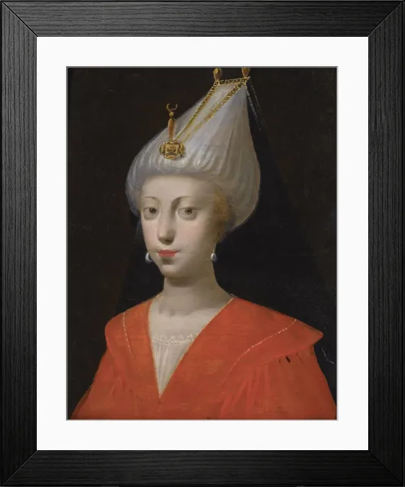 Framed Print : Roxelana. Artist: Anonymous Framed Print : Roxelana. Artist: Anonymous