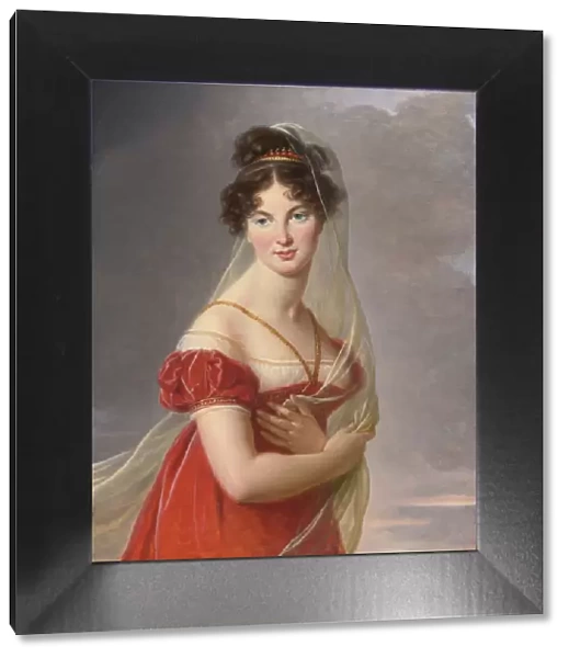 Portrait of Aglae Angelique Gabrielle de Gramont (1787-1842), wife of General Alexander Lvovich Davy Artist: Vigee-Lebrun, Marie Louise Elisabeth (1755-1842)