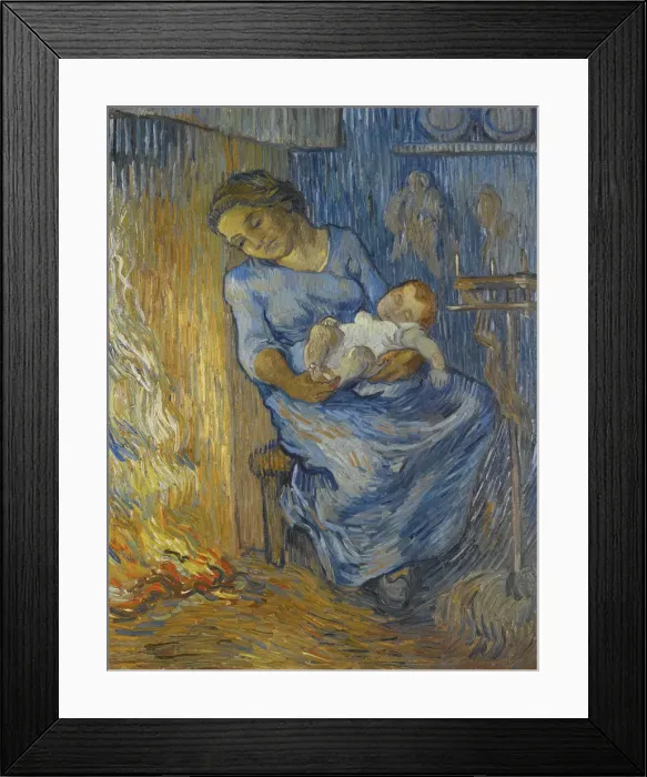 Framed Print : L homme est en mer. Artist: Gogh, Vincent, van (1853-1890) Framed Print : L homme est en mer. Artist: Gogh, Vincent, van (1853-1890)