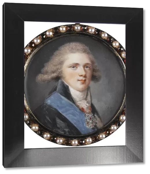 Portrait of Grand Duke Alexander Pavlovich of Russia. Artist: Ritt, Augustin Christian (1765-1799)