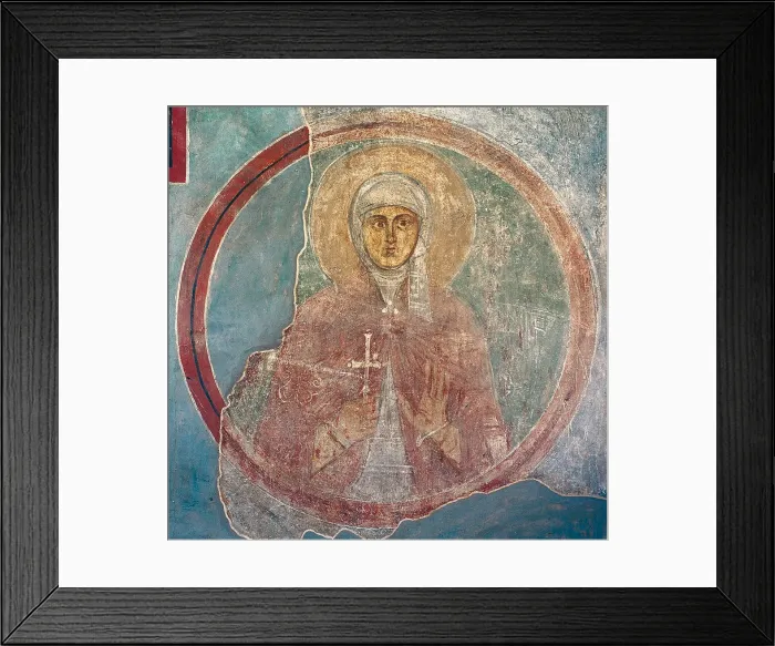 Framed Print : Saint Sophia. Artist: Ancient Russian frescos Framed Print : Saint Sophia. Artist: Ancient Russian frescos