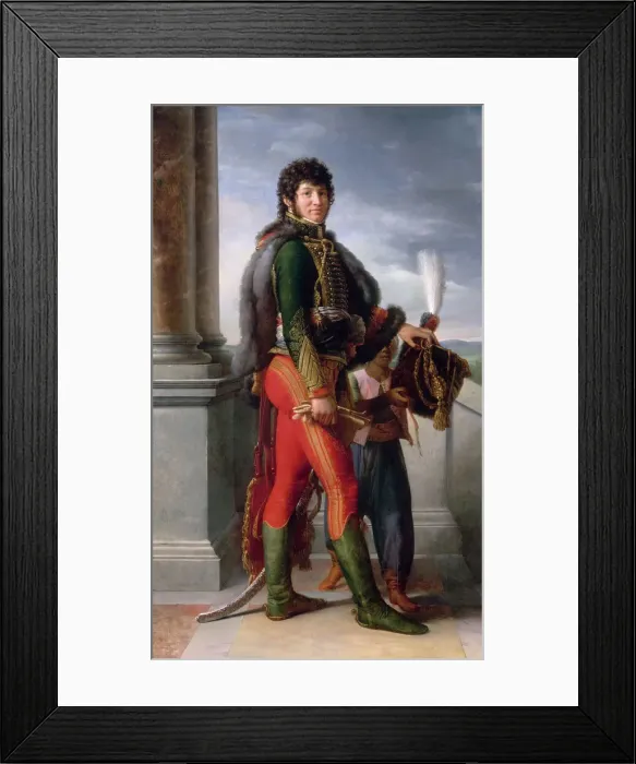 Framed Print : Portrait of Joachim Murat (1767-1815). Artist: Gerard, Francois Pascal Simon (1770-1837) Framed Print : Portrait of Joachim Murat (1767-1815). Artist: Gerard, Francois Pascal Simon (1770-1837)