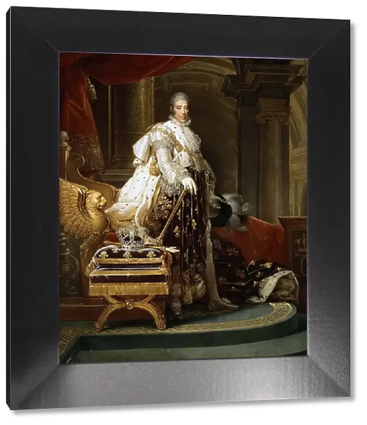 King Charles X of France. Artist: Gerard, Francois Pascal Simon (1770-1837)