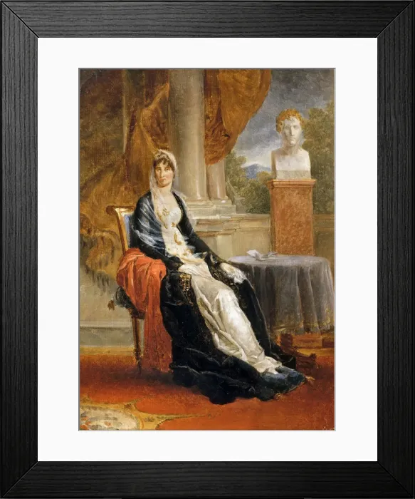 Framed Print : Maria Letizia Buonaparte, nee Ramolino (1750-1836). Artist: Gerard, Francois Pascal Simon (1770-1837) Framed Print : Maria Letizia Buonaparte, nee Ramolino (1750-1836). Artist: Gerard, Francois Pascal Simon (1770-1837)