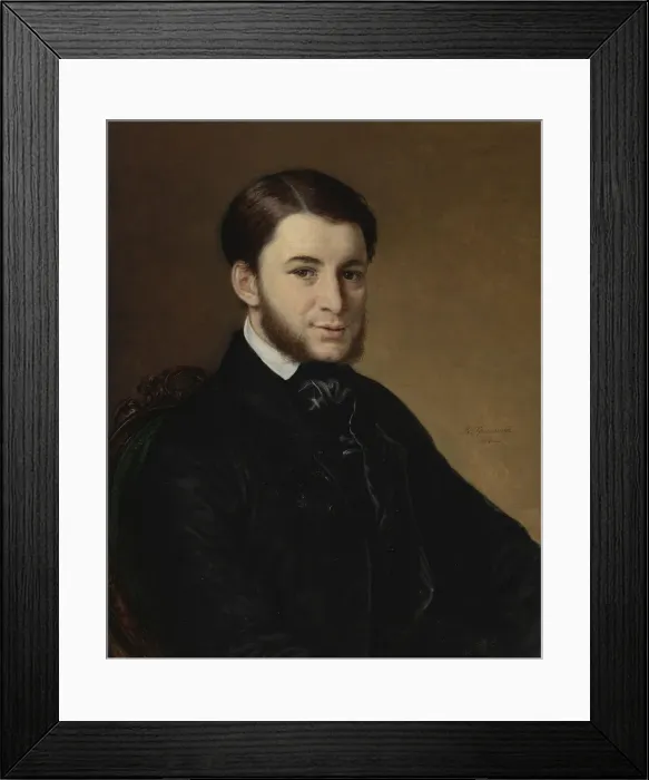 Framed Print : Portrait of Leonid Matveyevich Muromtsev (1825-1899). Artist: Tropinin, Vasili Andreyevich (1776-1857) Framed Print : Portrait of Leonid Matveyevich Muromtsev (1825-1899). Artist: Tropinin, Vasili Andreyevich (1776-1857)