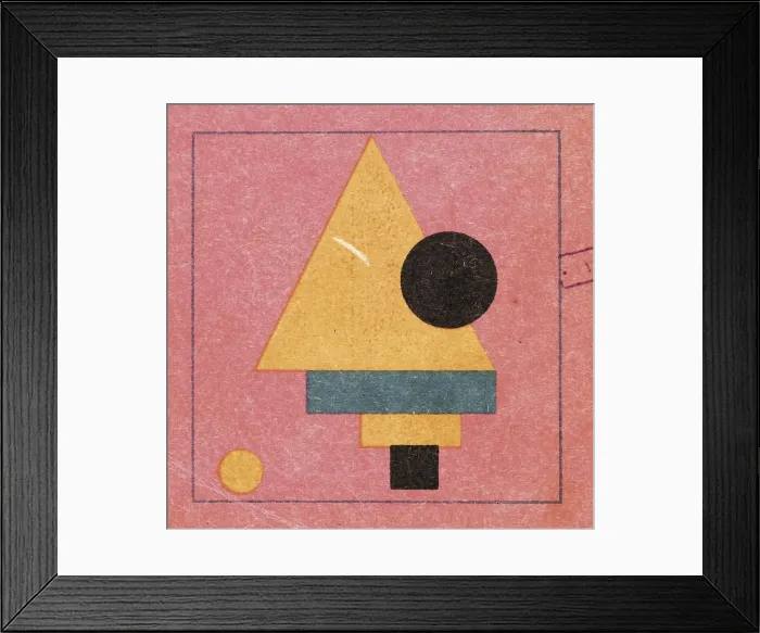 Framed Print : Cover design: First Cycle of Lectures by N. Punin. Artist: Malevich, Kasimir Severinovich (1878-1935) Framed Print : Cover design: First Cycle of Lectures by N. Punin. Artist: Malevich, Kasimir Severinovich (1878-1935)