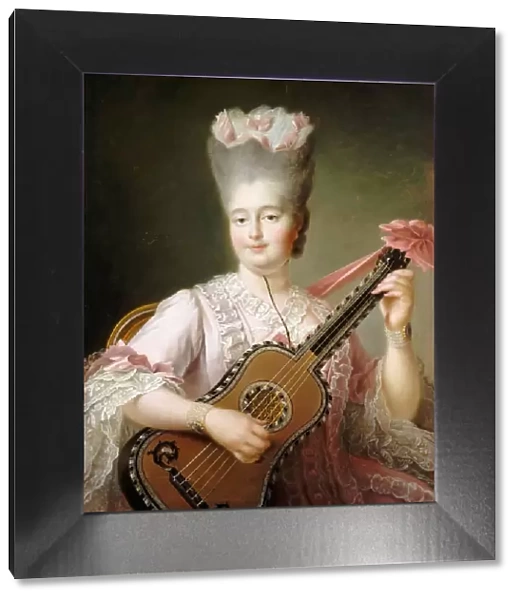 Marie Clotilde of France (1759-1802), Queen of Sardinia. Artist: Drouais, Francois-Hubert (1727-1775)