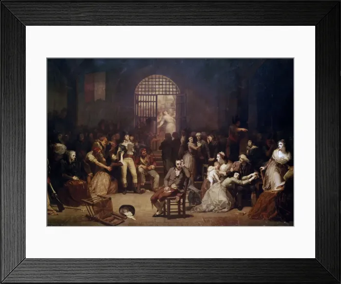 Framed Print : The Call for the Last Victims of the Terror, 7-9 Thermidor, Year 2 (25-27 July 1794). Artist: Muller (Muller), Charles Louis Lucien (1815-1892) Framed Print : The Call for the Last Victims of the Terror, 7-9 Thermidor, Year 2 (25-27 July 1794). Artist: Muller (Muller), Charles Louis Lucien (1815-1892)