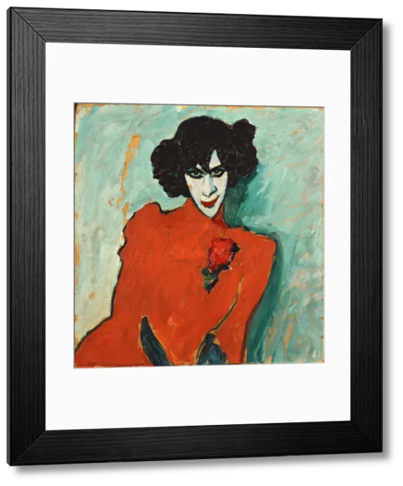 Framed Print : Alexander Sakharoff. Artist: Javlensky, Alexei, von (1864-1941) Framed Print : Alexander Sakharoff. Artist: Javlensky, Alexei, von (1864-1941)