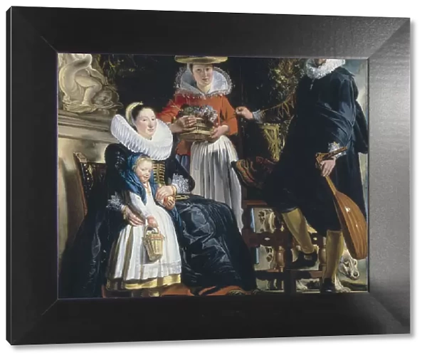 The Painters Family. Artist: Jordaens, Jacob (1593-1678)