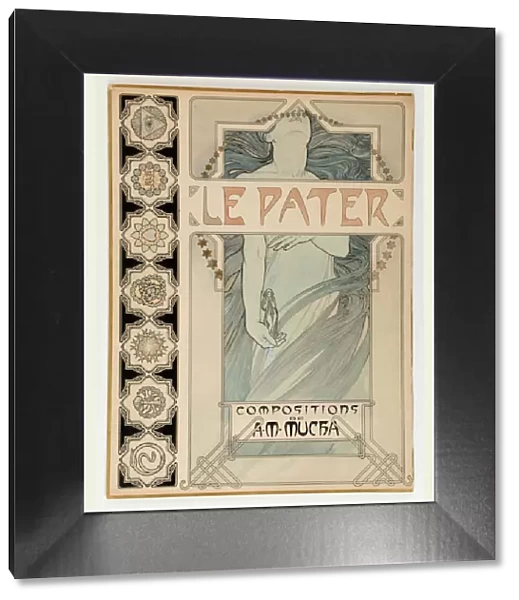 Cover Design for the illustrated edition Le Pater. Artist: Mucha, Alfons Marie (1860-1939)