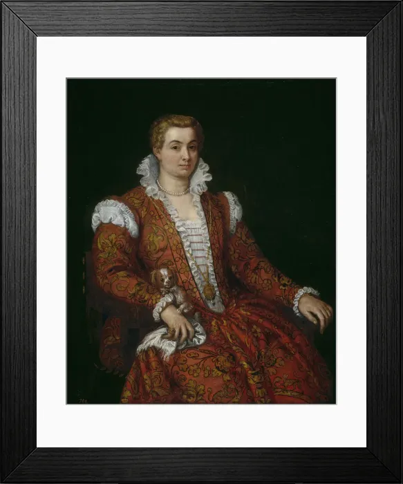 Framed Print : Livia Colonna. Artist: Veronese, Paolo (1528-1588) Framed Print : Livia Colonna. Artist: Veronese, Paolo (1528-1588)