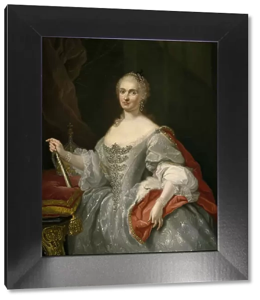 Maria Amalia of Saxony (1724?1760), Queen of Naples. Artist: Bonito, Giuseppe (1707-1789)