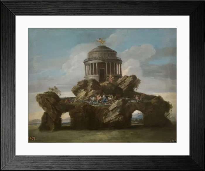 Framed Print : The Education of Achilles. Artist: Conca, Sebastiano (1680-1764) Framed Print : The Education of Achilles. Artist: Conca, Sebastiano (1680-1764)