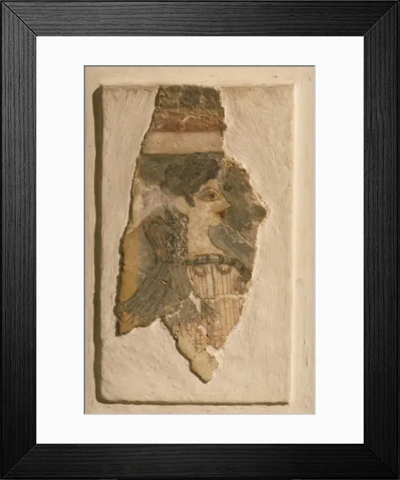 Framed Print : La Parisienne (from the Palace Complex of Knossos). Artist: Bronze Age culture Framed Print : La Parisienne (from the Palace Complex of Knossos). Artist: Bronze Age culture