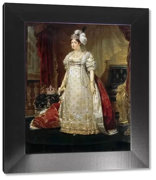 Marie Therese Charlotte of France, called Madame Royale (1778-1851). Artist: Gros, Antoine Jean, Baron (1771-1835)