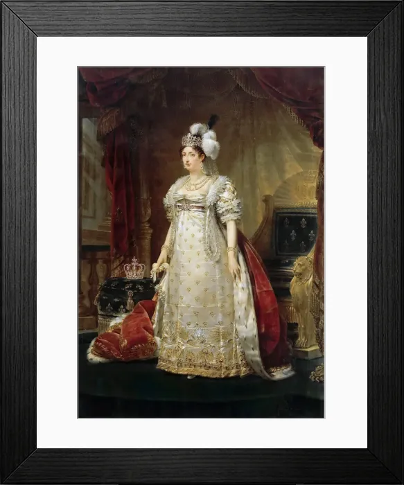 Framed Print : Marie Therese Charlotte of France, called Madame Royale (1778-1851). Artist: Gros, Antoine Jean, Baron (1771-1835) Framed Print : Marie Therese Charlotte of France, called Madame Royale (1778-1851). Artist: Gros, Antoine Jean, Baron (1771-1835)