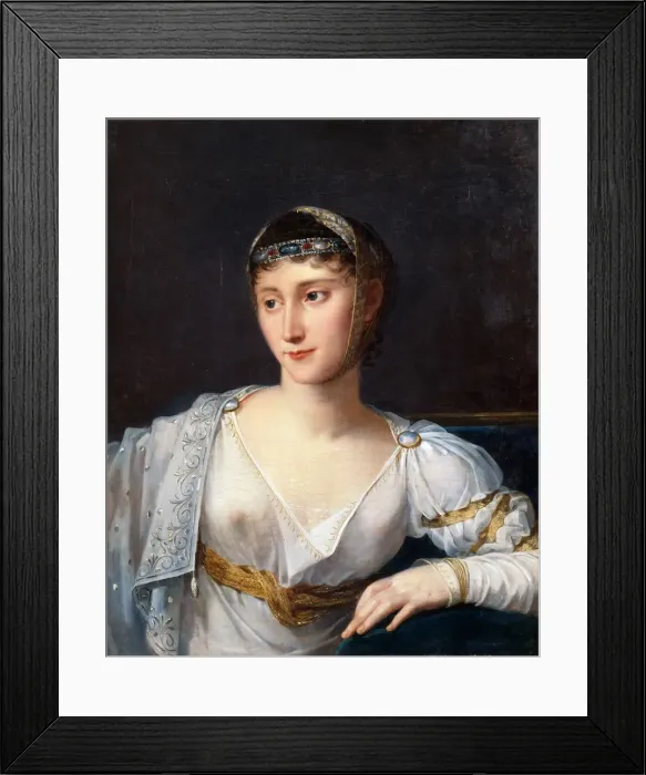 Framed Print : Pauline Bonaparte, Princess Borghese, Duchess of Guastalla (1780-1825). Artist: Lefevre, Robert (1756-1830) Framed Print : Pauline Bonaparte, Princess Borghese, Duchess of Guastalla (1780-1825). Artist: Lefevre, Robert (1756-1830)