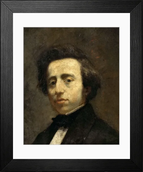 Framed Print : Portrait of Frederic Chopin. Artist: Couture, Thomas (1815-1879) Framed Print : Portrait of Frederic Chopin. Artist: Couture, Thomas (1815-1879)