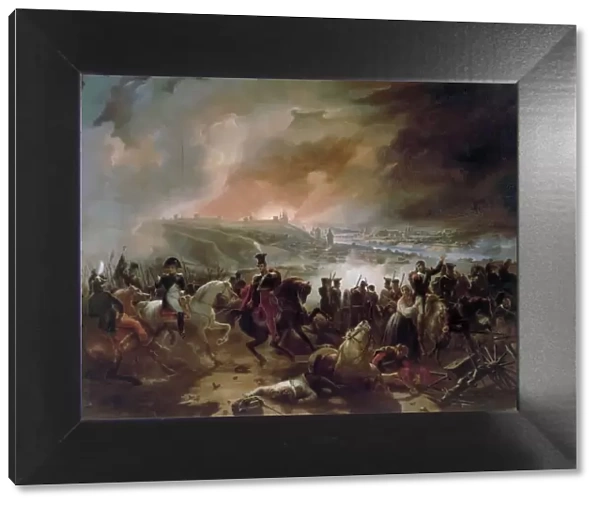 The Battle of Smolensk. Artist: Langlois, Jean-Charles (1789-1870)