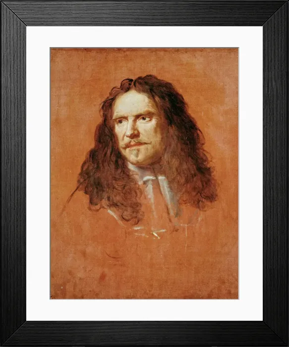 Framed Print : Marshal Henri de La Tour d Auvergne, vicomte de Turenne (1611-1675). Artist: Le Brun, Charles (1619-1690) Framed Print : Marshal Henri de La Tour d Auvergne, vicomte de Turenne (1611-1675). Artist: Le Brun, Charles (1619-1690)