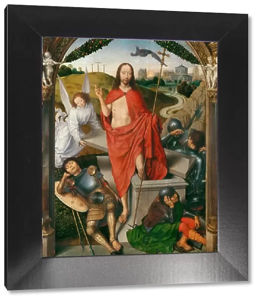 Triptych of The Resurrection (Central panel). Artist: Memling, Hans (1433  /  40-1494)