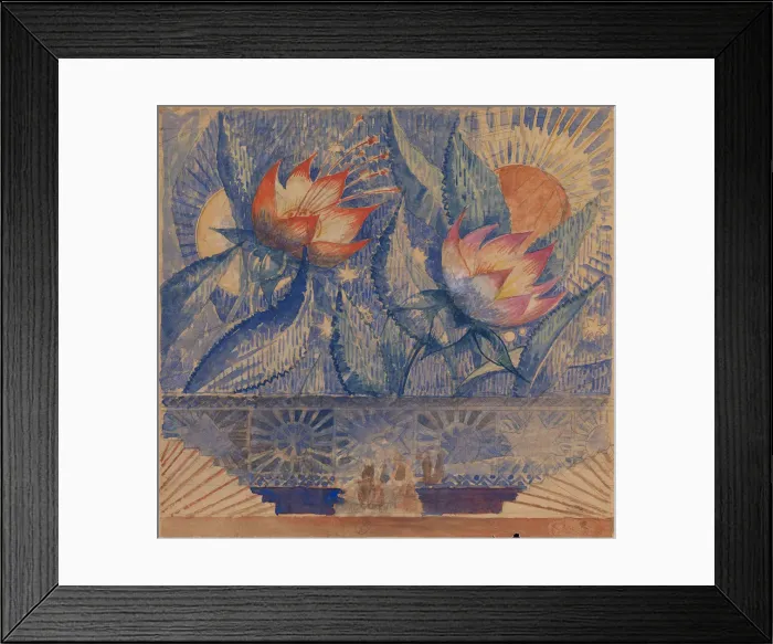 Framed Print : Stage design. Artist: Petrov-Vodkin, Kuzma Sergeyevich (1878-1939) Framed Print : Stage design. Artist: Petrov-Vodkin, Kuzma Sergeyevich (1878-1939)