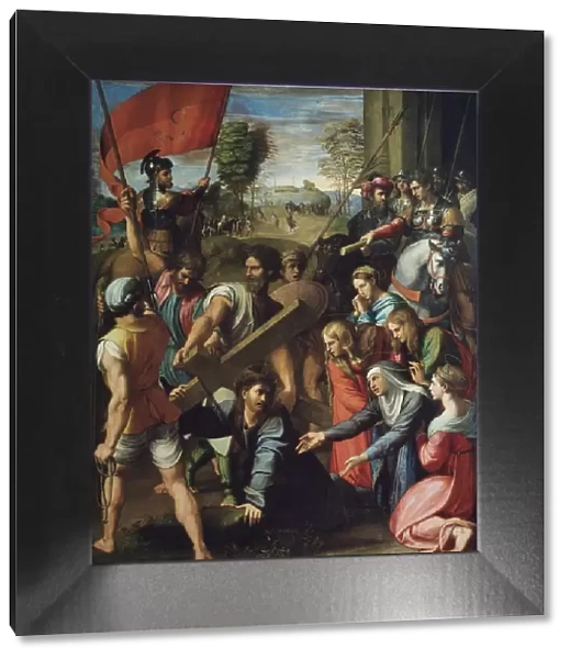 Christ Carrying the Cross. Artist: Raphael (1483-1520)