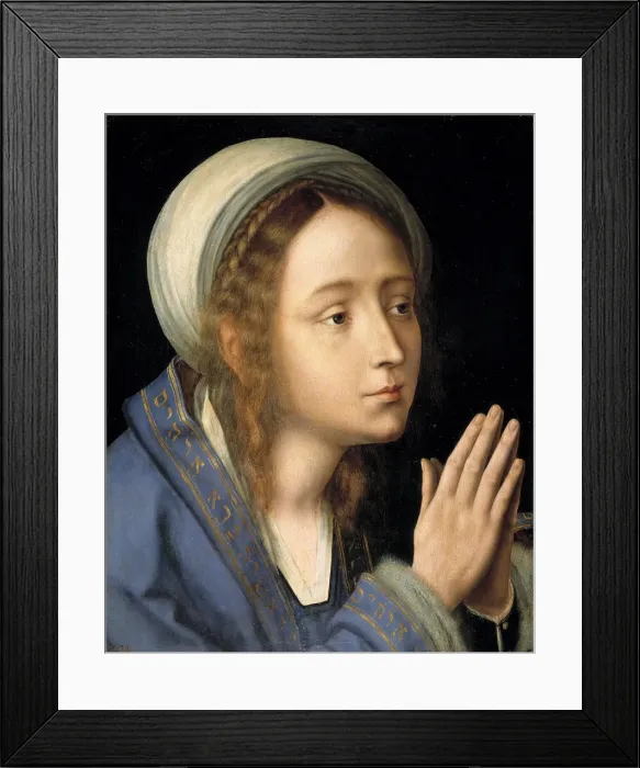 Framed Print : The Virgin Mary. Artist: Massys, Quentin (1466?1530) Framed Print : The Virgin Mary. Artist: Massys, Quentin (1466?1530)