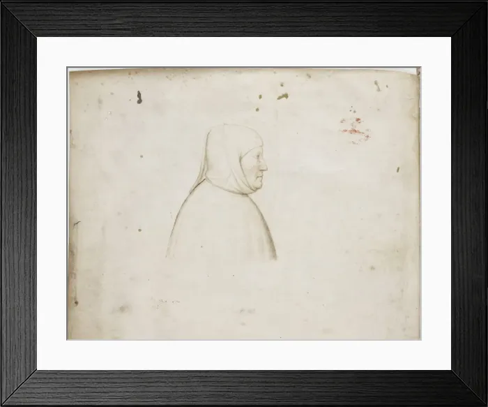 Framed Print : Portrait of Francesco Petrarca (1304-1379) From De Viris Illustribus. Artist: Altichiero, (Altichiero da Zevio) (1330-1390) Framed Print : Portrait of Francesco Petrarca (1304-1379) From De Viris Illustribus. Artist: Altichiero, (Altichiero da Zevio) (1330-1390)