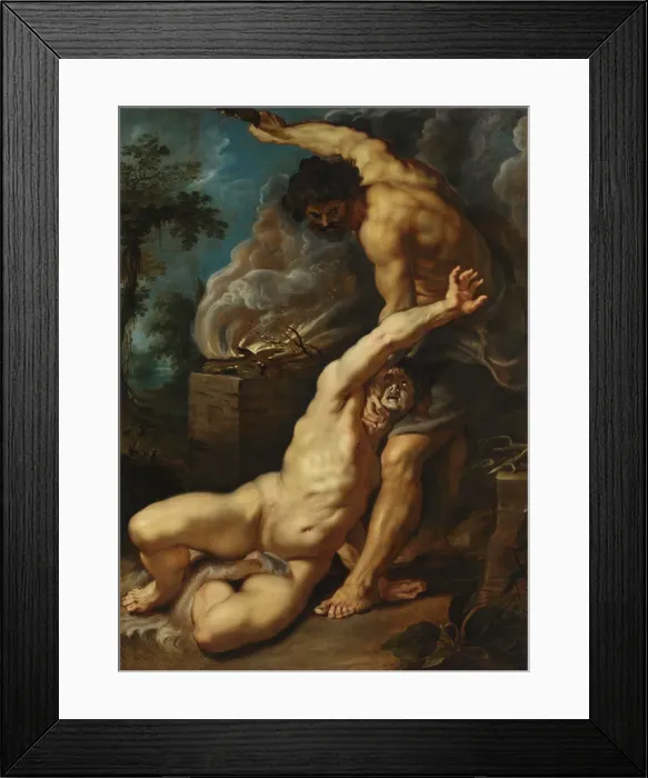 Framed Print : Cain slaying Abel. Artist: Rubens, Pieter Paul (1577-1640) Framed Print : Cain slaying Abel. Artist: Rubens, Pieter Paul (1577-1640)