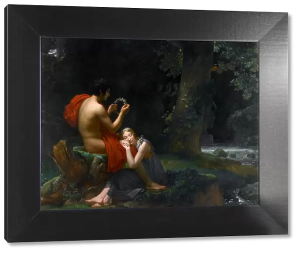 Daphnis and Chloe. Artist: Gerard, Francois Pascal Simon (1770-1837)