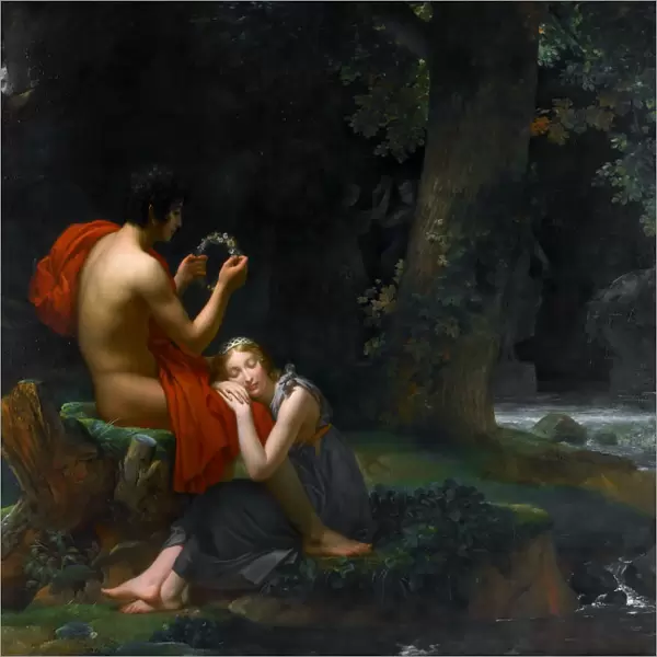 Daphnis and Chloe. Artist: Gerard, Francois Pascal Simon (1770-1837)