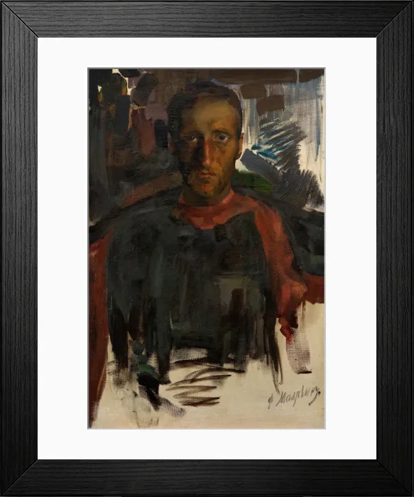 Framed Print : Portrait of the Poet Nikolay Gumilyov (1886-1921). Artist: Malyavin, Filipp Andreyevich (1869-1940) Framed Print : Portrait of the Poet Nikolay Gumilyov (1886-1921). Artist: Malyavin, Filipp Andreyevich (1869-1940)