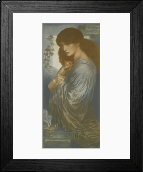 Framed Print : Proserpine. Artist: Rossetti, Dante Gabriel (1828-1882) Framed Print : Proserpine. Artist: Rossetti, Dante Gabriel (1828-1882)
