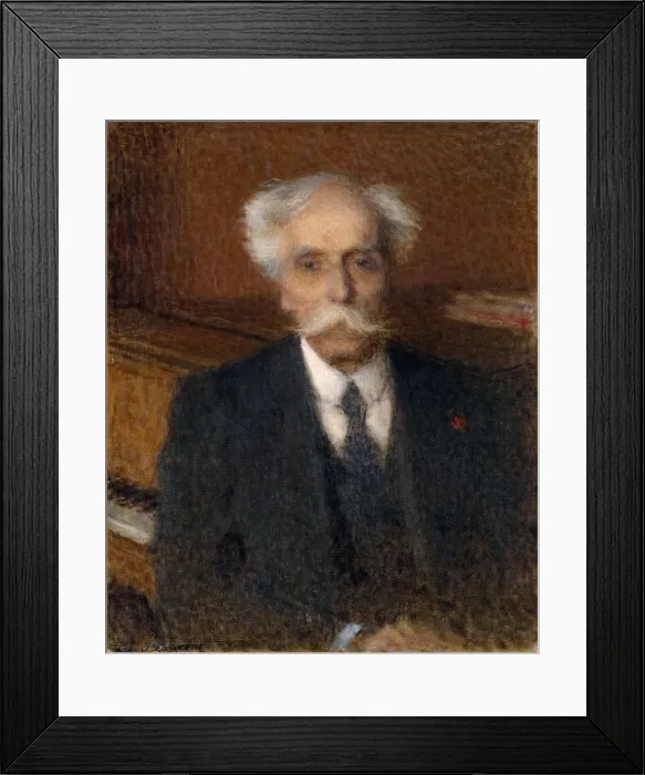 Framed Print : Portrait of Gabriel Faure (1845-1924). Artist: Laurent, Ernest (1859-1929) Framed Print : Portrait of Gabriel Faure (1845-1924). Artist: Laurent, Ernest (1859-1929)