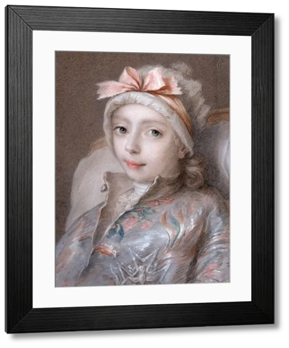Framed Print : Louis Joseph Xavier, Duke of Burgundy (1751-1761). Artist: Fredou, Jean-Martial (1710-1795) Framed Print : Louis Joseph Xavier, Duke of Burgundy (1751-1761). Artist: Fredou, Jean-Martial (1710-1795)